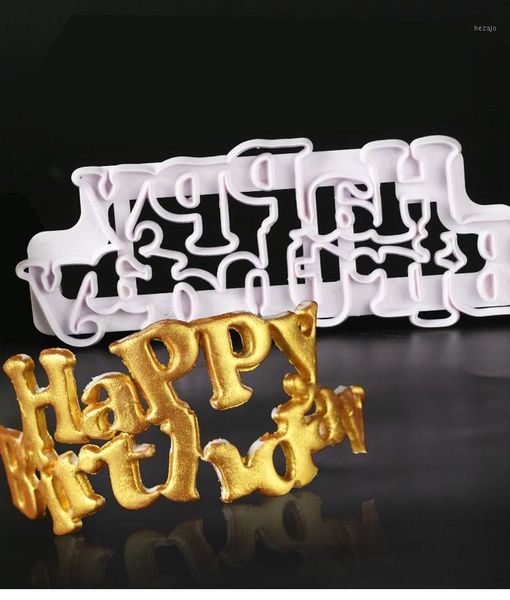 

cake tools yueyue sugarcraft happy birthday fondant cutter cutter1