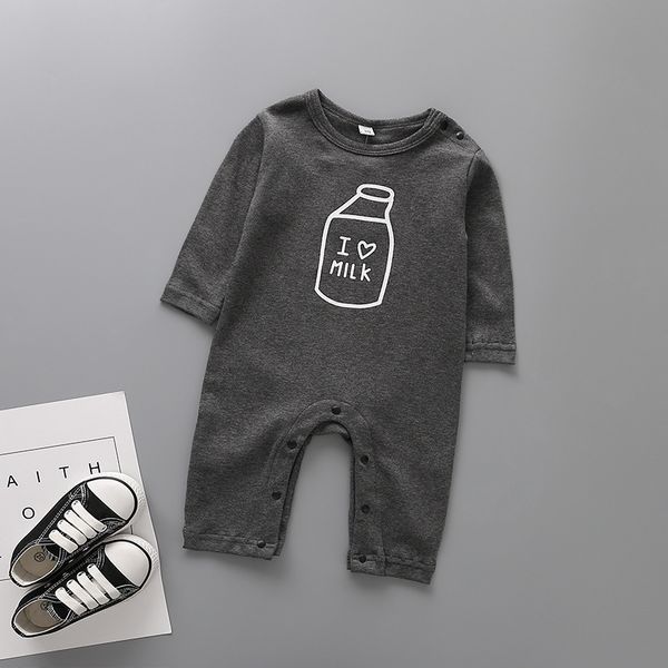 Babykleidung Neugeborenen Jumpsuits Baby Jungen Mädchen Strampler Kleidung Langarm Kind Drucken 1 9 12 Monate 201028