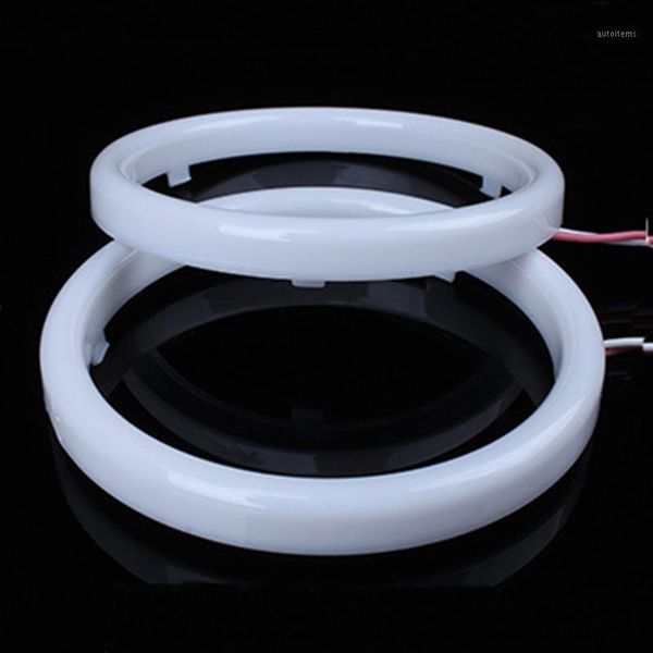 

1 pair car angel eyes led halo ring headlight drl universal for car auto moto motorcycle accessories dc led 12v1