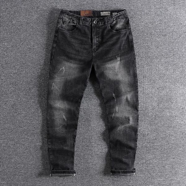 

men's jeans 2021 black grey designer slim leggings trouser for promotion 0762, Blue