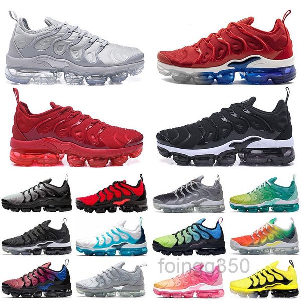 

new arrivals chaussure tn plus casual shoes tn men outdoor run shoes black white trainers hiking sports athletic sneakers eur40-45 2pf3