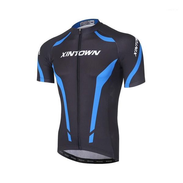 

outdoor pants xintown summer men's cycling short-sleeve suit bike riding equipment1, Black;green