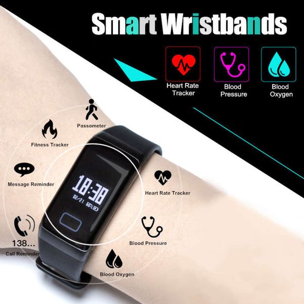 

smart watch f1 fashion 2019 with pedometer and blood prsure fitnsjk