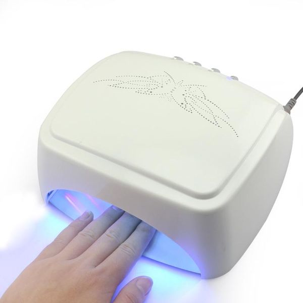 

lke 60w nail dryer ccfl led uv nail lamp quick drying gel polish auto-induction lamp of manicure machine art tools