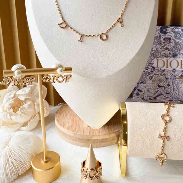 

new tassel inlaid color brilliant diamonds bracelet necklace clavicle chain jewel exclusive sale_2git, Silver