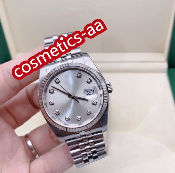 

bp factory classic mens watches 116234 36mm calendar sapphire mirror jubilee bracelet luminous calendar mechanical automatic waterproof 2813, Slivery;brown