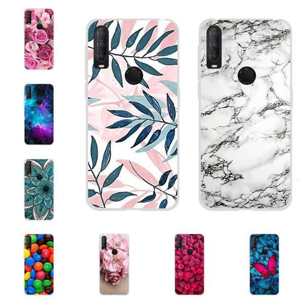 

bgrf1s soft, thin, tpu silicone back alcatel 3l 2020 case, caseswza