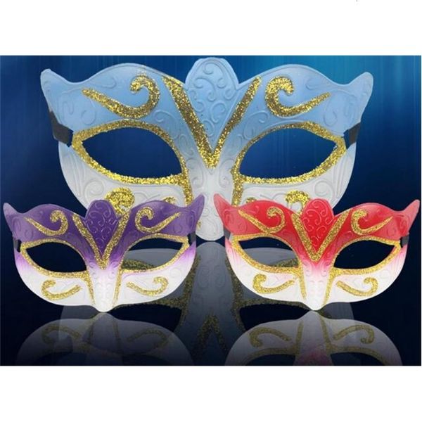 

promotion selling party glitter with gold sparkle masquerade venetian mask mardi gras costume
