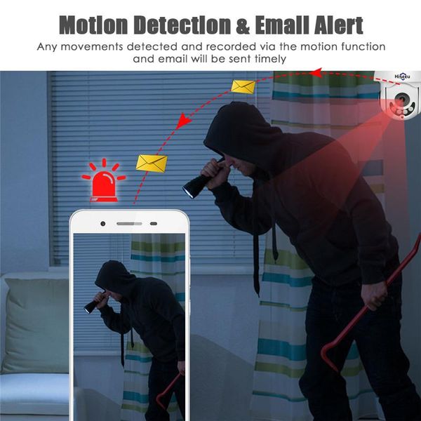 

1080p hd-камера открытый умный дом безопасность камера cctv wifi высокоскоростная купол камера цвет ночное видение