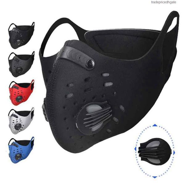 

face m cycling pm2.5 wholesale sports training outdoor anti-pollution running activated carbon filter washable