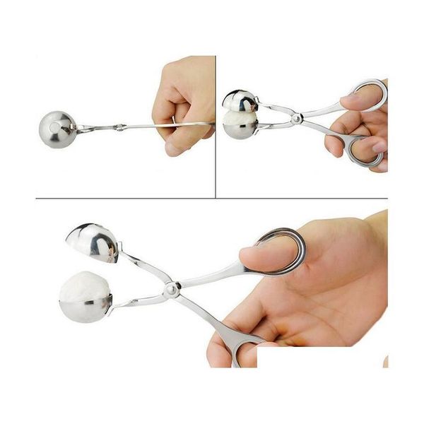 

2017 new practical convenient meatball maker stainless steel stuffed meatball clip diy fish meat rice b jllkkm bdedome