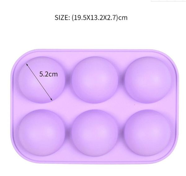

bar dining home half ball sphere silicone patisserie cake mold muffin chocolate cookie baking mould decor moule molds for needlework