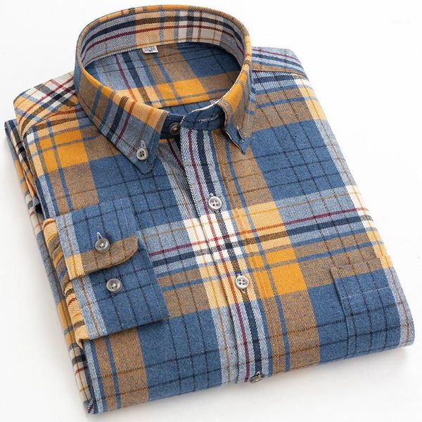 

plaid solid color striped shirt mens fashion clothing trends longsleeve shirt for men casual button up retro clothes1, White;black