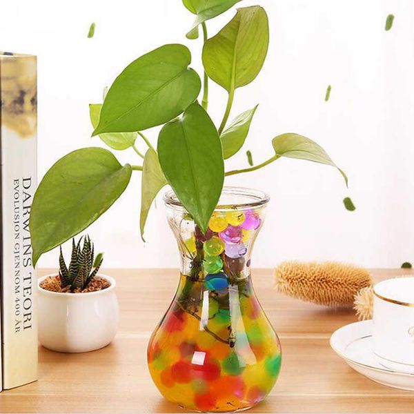 

100 шт. прозрачный цвет в продаже кристалл грель гель гель гель гель шар для цветочного дома орнамент растениеводство украшение sqcicu