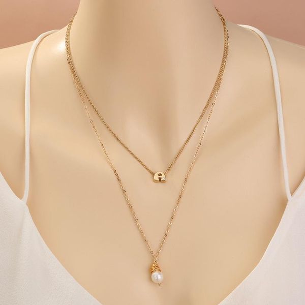 

chokers krasivaya gold color choker necklace for women, Golden;silver