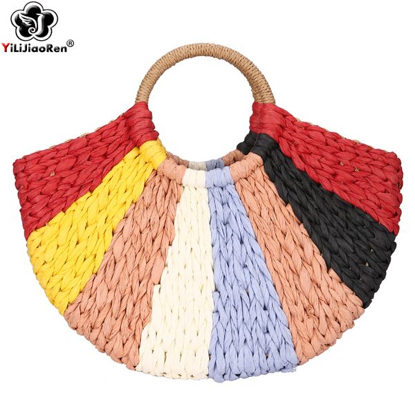 

hbp fashion women large summer beach bag handmade rattan woven straw bag luxury handbags women bags designer big tote sac a main