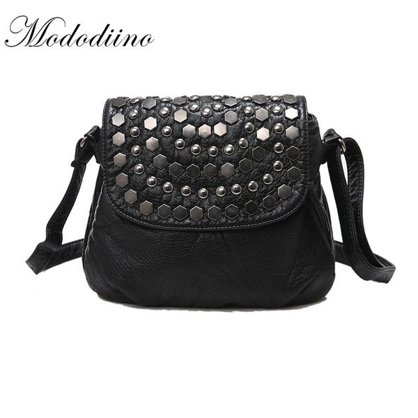 

mododiino rivet shoulder bag brand women bag saddle mini crossbody bags pu leather flap bags luxury women bag designer dnv0977 c1123