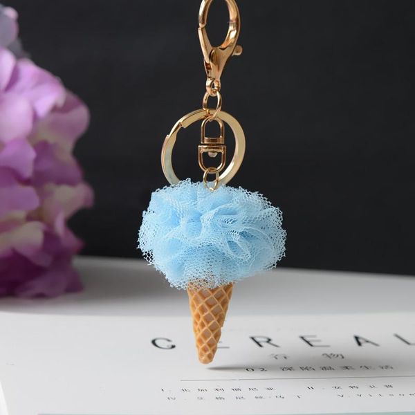 

fashion style selling ice shape with flower ball key chain pendant for women bag jewelry accessories eh773 h wmtgpq, Slivery;golden