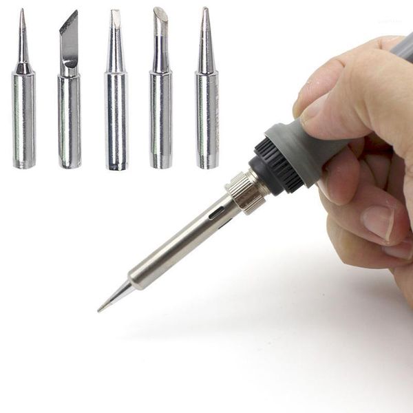 

110v 220v practical electric 60w stainless steel repair rustproof welding tool adjustable temperature soldering iron set1