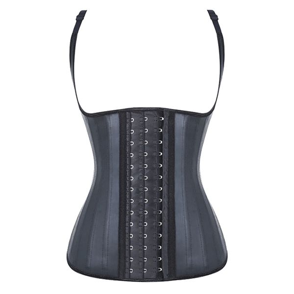 25 Steel Bones Latex Vest Vita Trainer Dimagrante Biancheria intima Body Shaper Cincher Cintura dimagrante Modellazione Strap Shapers 2020 Hot LJ201209