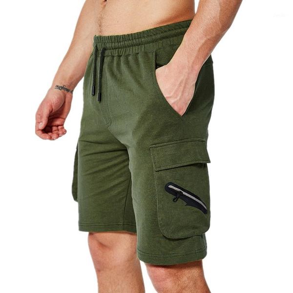 

2019 summer cotton shorts men beach casual shorts mens solid boardshorts elastic fashion male short plus size s-xxl1, White;black