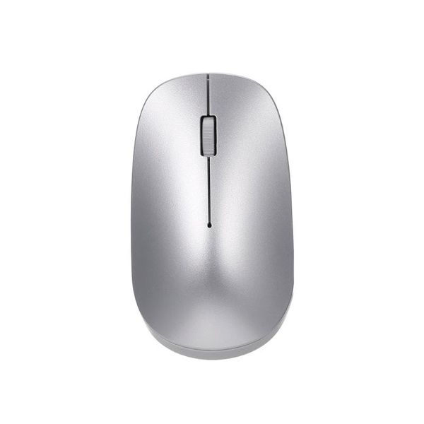 

ultra-thin mute mouse bt 5.0 wireless mouse portable ergonomic home office for deskcomputer lapsilver