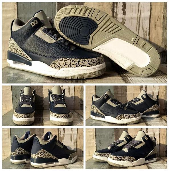 

3s 2020 3 new dark jumpman gray black mens basketball shoes outdoor sports sneakers man des chaussures athletics trainers zapatos