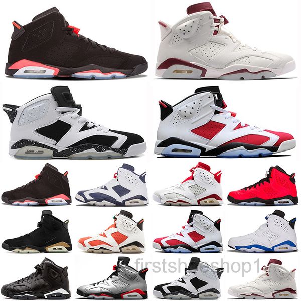 

2021 jumpman 6 6s sneakers travis scotts black infrared hare black cat flint reflective tech chrome mens basketballs shoes vi sports ask6