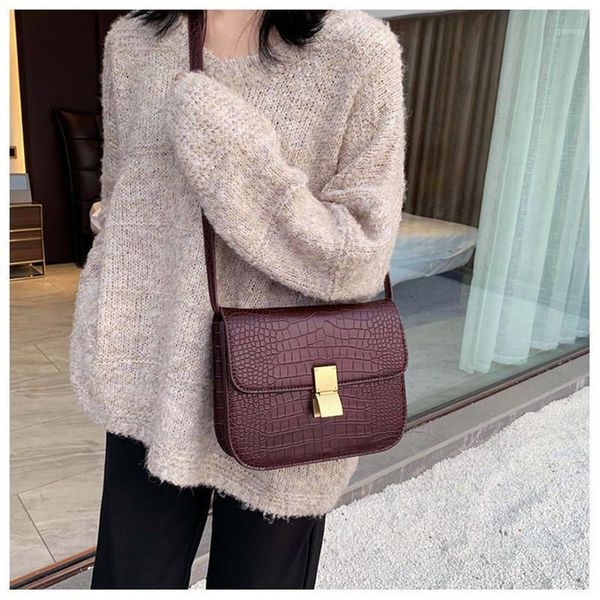 

cross body stone pattern pu leather small crossbody bags for women shoulder messenger bag female metal black ladies mini hand bag1