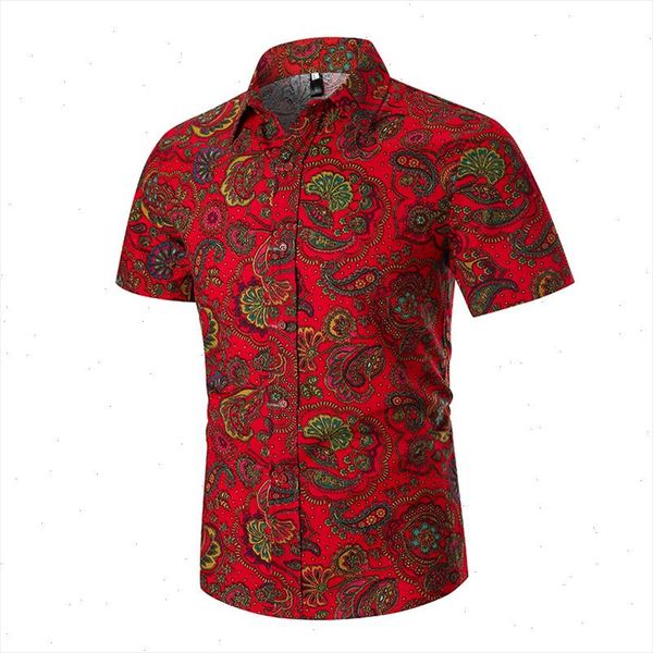 

2021 fashion shirt male dress shirts slim fit turn down men short sleeve mens hawaiian shirt drop shipping, White;black