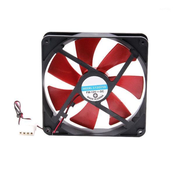 

silent quiet pc case cooling fans 140mm dc 12v 4d plug computer cooler qjy991