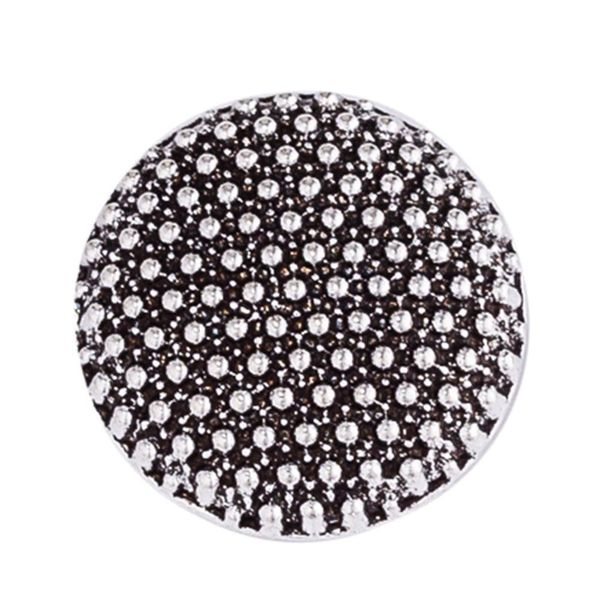 

кнопка привязки 18 мм пчелы металлические защелки для защелок браслеты подходят имбирные защелки ювелирные изделия кристалл panda snap tz912, Black