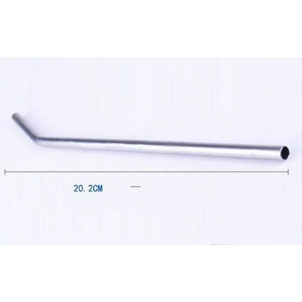 

wholesale 500 pieces / lot metal drinking straw stainless steel sqcsyh pp2006
