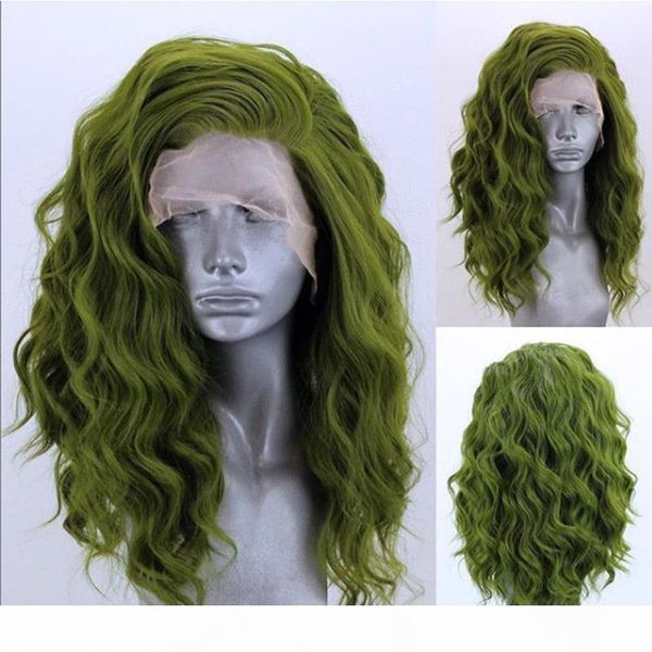 

new style chemical fiber hair wigs loose curly lace front wig 12 14 16 18 -28 inch cheep curly hair female wig for black women curly, Black;brown