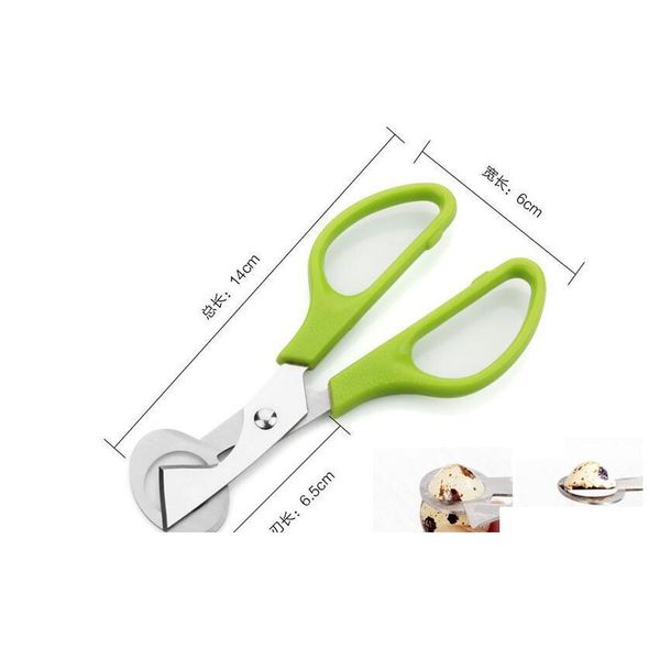 

quail scissors egg cutter green hand simple eggs opener stiring eco friendly metal kitch jllyjd network2010