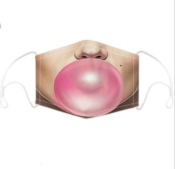 

washable reusable mask pm2.5 care fashion3d shield face cover mount anti-dust outdoor sports cycling mouth masks