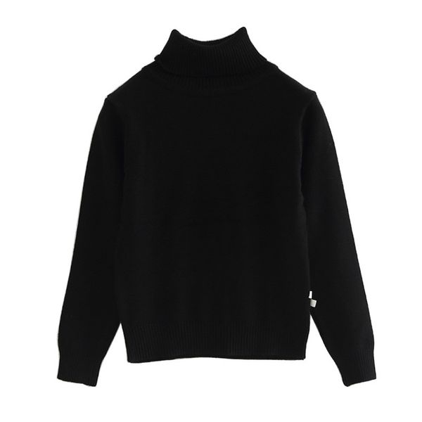 

spring autumn kids sweater plain turtle neck boys and girls pullover 1 2 3 4 5 6 7 years old toddler girl clothes 195002 201109, Blue