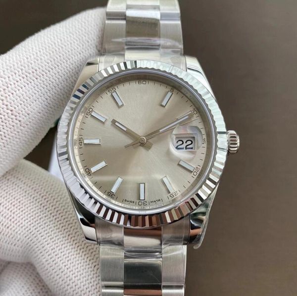 

super version vs factory 904l steel 126334 new cal.3235 automatic movement sapphire glass gray dial 41mm men watches diving mens watches, Slivery;brown