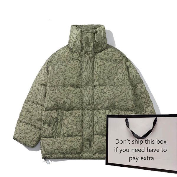 

parkas women 2020 winter down puffer jackets and down vests womens fashion coat classic letter pattern men outerwear, Black