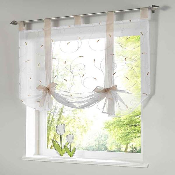 

european ribbon roman curtain home wave blinds stitching colors ling room balcony tieblinds curtains multi-size 2020 new