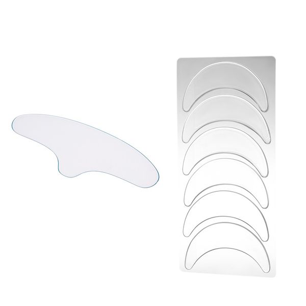 

reusable anti wrinkle face pad silicone invisible forehead pad nasolabial / lip fine lines removal anti-aging prevent face wrinkle