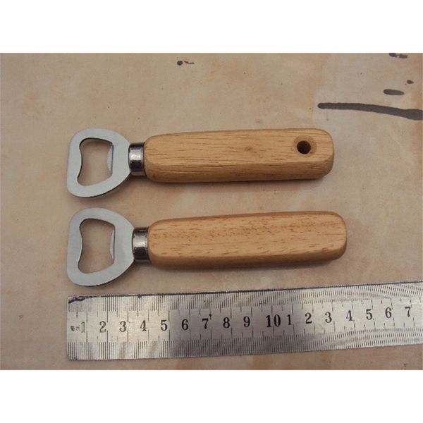 

soda wooden wine beer handle handheld glass cap bottle opener cerative kitchen bar tools