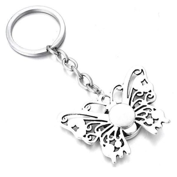 

new snap jewelry 12mm 18mm snap key chains for keyring women gifts girl butterfly keychain bag pendan jllmyc