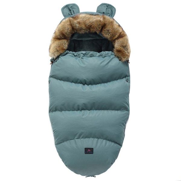

baby stroller sleeping bag winter warm sleepsacks robe newborn infant footmuff 40jc