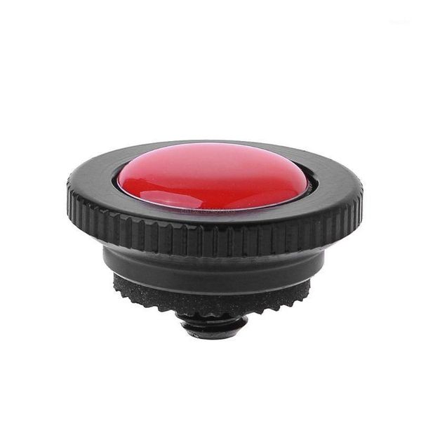

red manfrotto round quick release plate for compact action tripods1