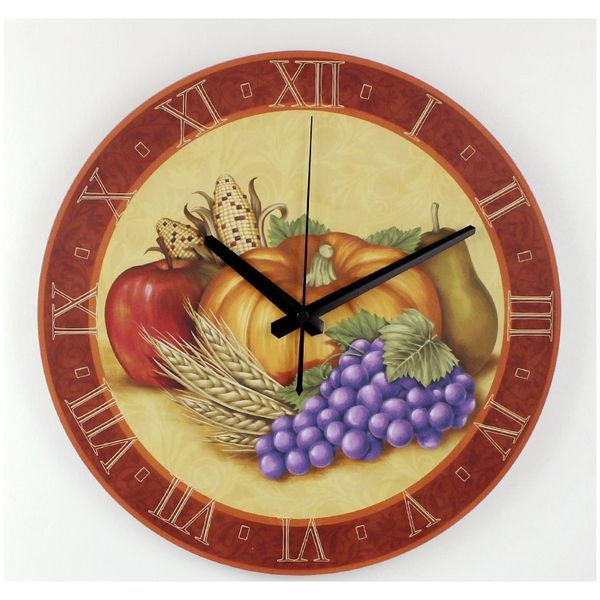 

kitchen wall clock waterproof clock face kitchen watch pastoral style home decoration silent 3d wall clock orologi da parete f wmtzsb