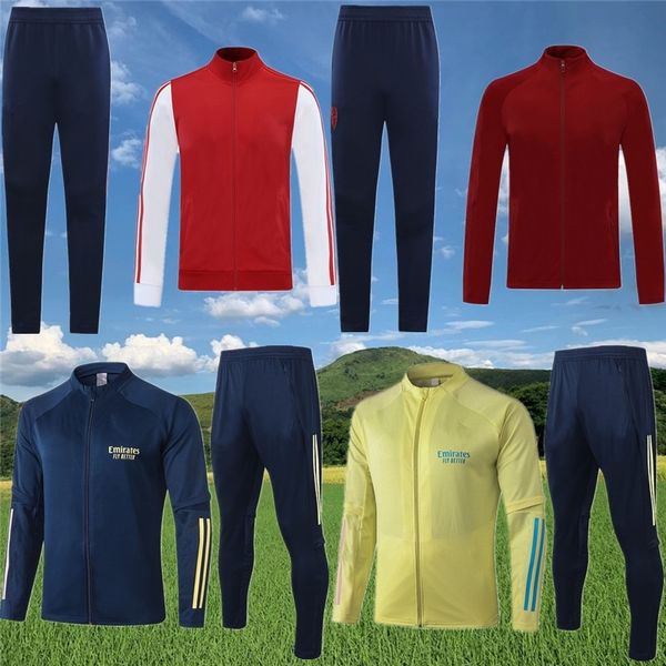 

saka willian soccer jackets tracksuit 2020 21 bergkamp henry arsen jogging training suit highbury gunner football survetement, Black