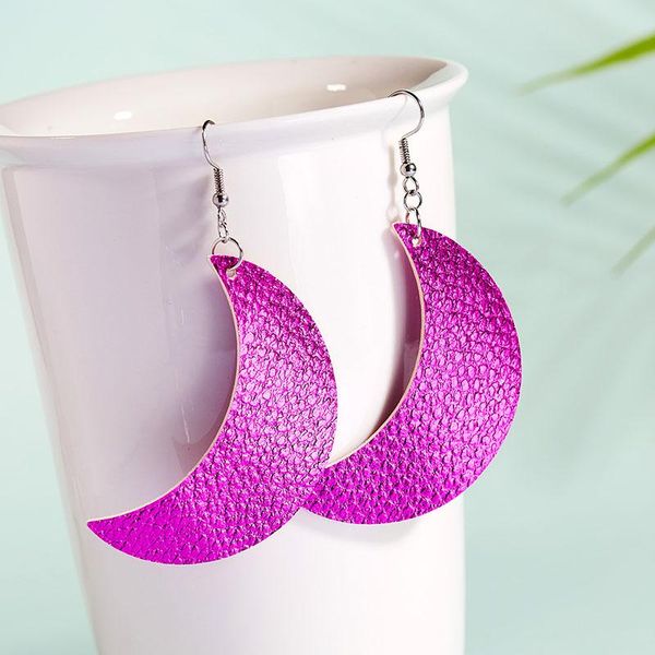 

women sports basketball football flag teardrop dangle pierced earrings women's faux leather earrings jewelry gift wmtgfi, Golden