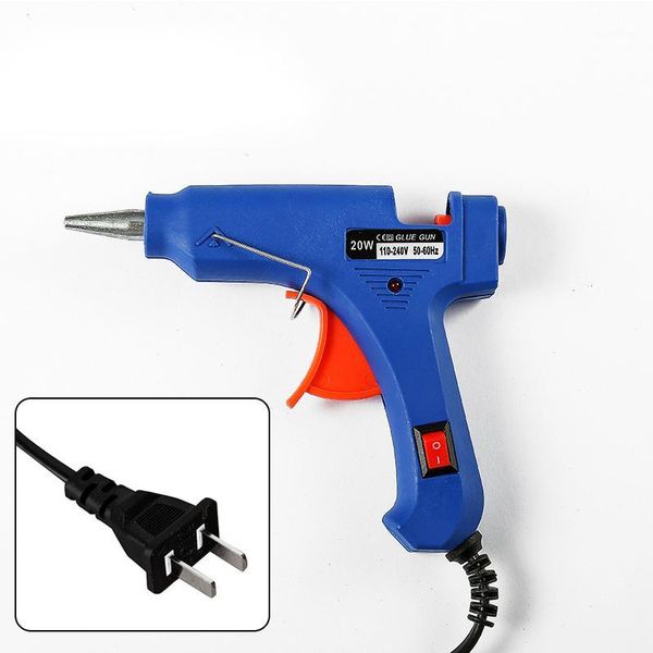 

20w glue gun high temperature heater melt glue gun repair tool heating 7mm melt sticks1