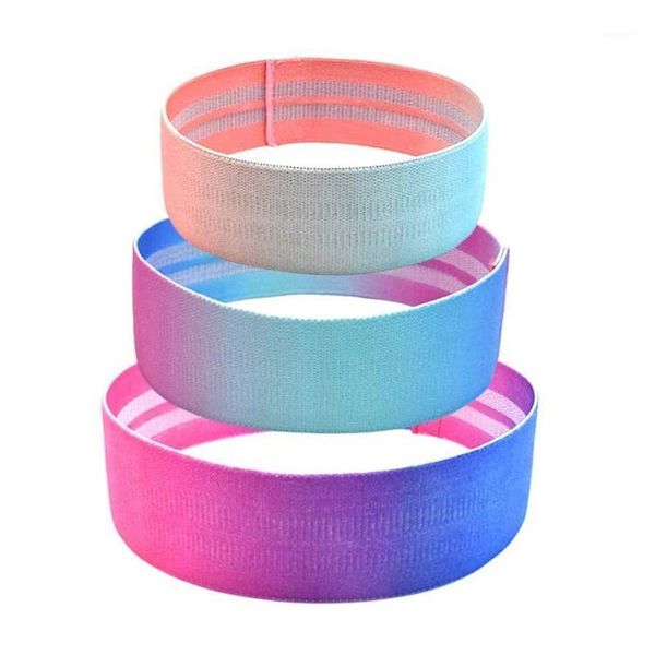 

resistance bands fabric bands, upgrade anti slip loop exercise set, non-rolling booty hip wide workout1